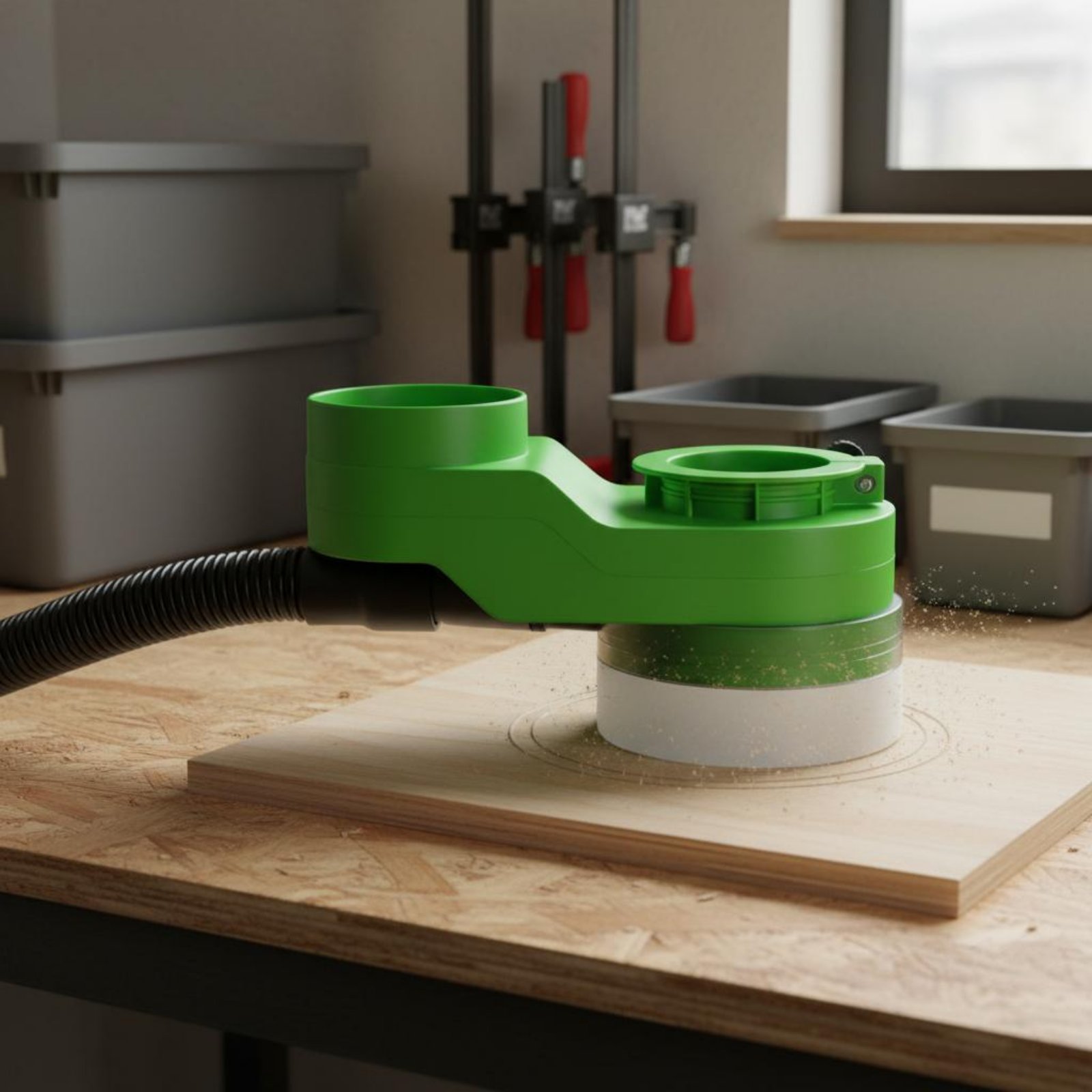 Woodworking Industry - Spindel-Staubschutzabdeckung für Graviermaschinen, Industriezubehör mit einfacher