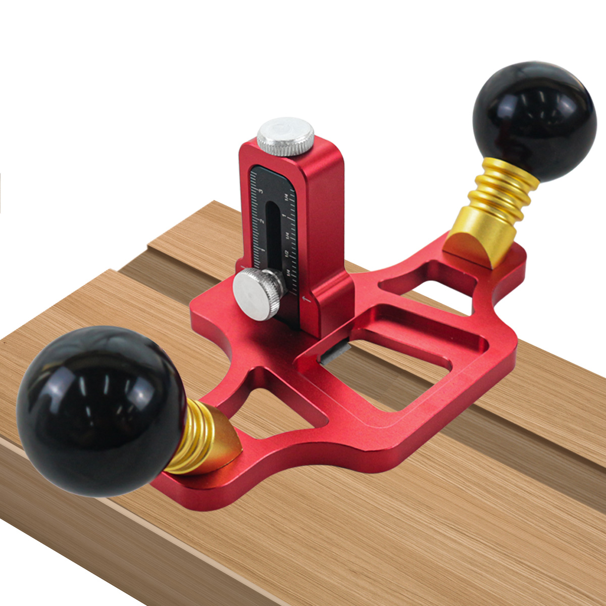 Router Plane Hand - Professionelles Oberfräsenhobel mit Einstellknopf, Holzbearbeitung, Handheld-Unterreinigung,