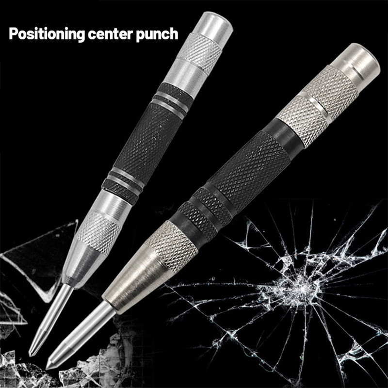 Woodworking Essentials - Automatischer Zentrierpunktanschlagstift, Allzweck-Bohrer für Holz und