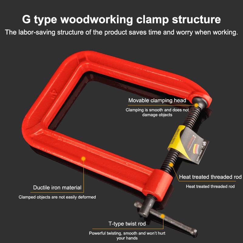 G-Klemme, C-Klemme mit großer  – Woodworking Industry Bewertung und Preis