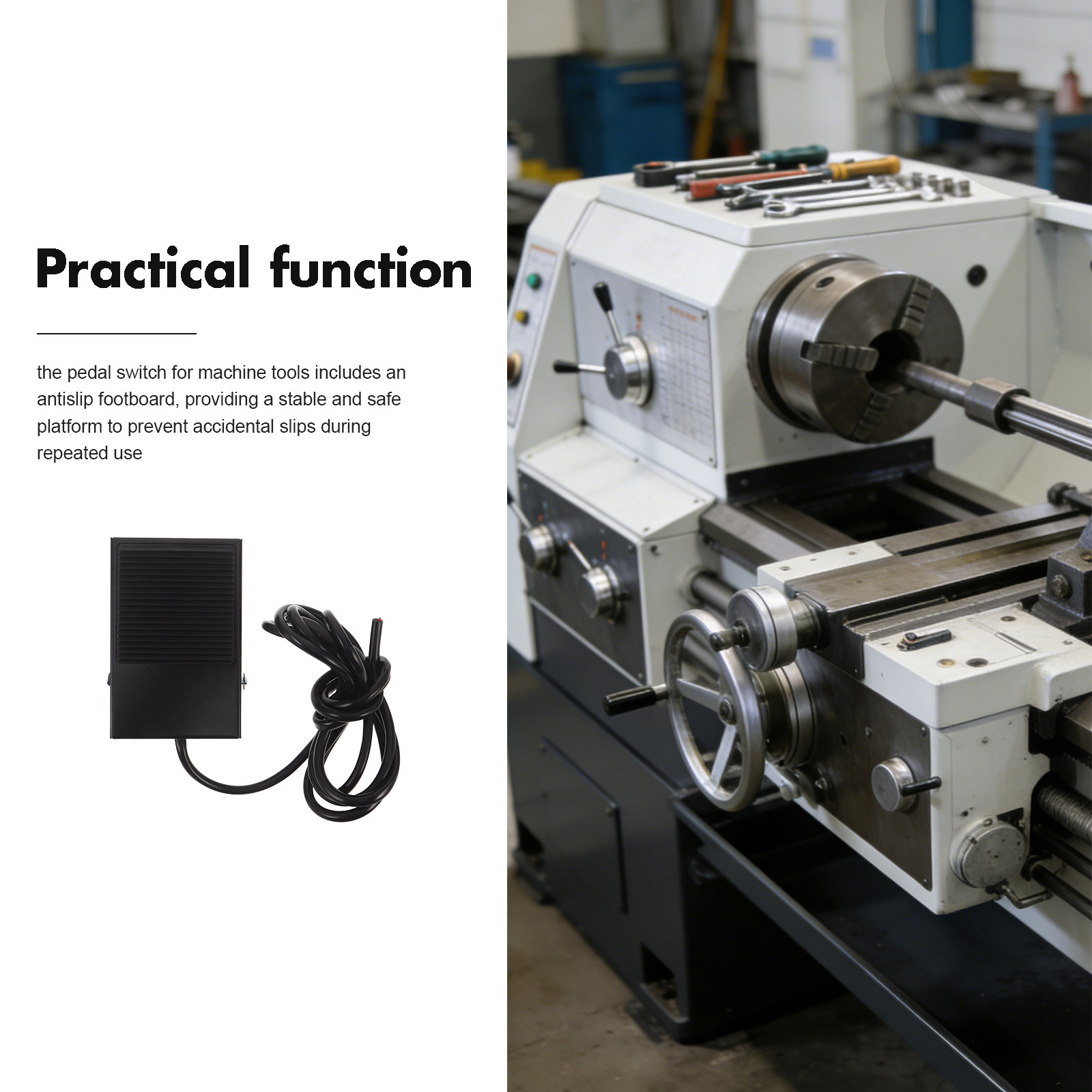 Momentaner Fußpedalschalter fü – Woodworking Industry Bewertung und Preis