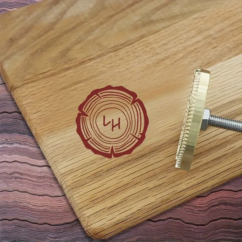 Individuelles Holz-Brandeisen  – Woodworking Logo Design Bewertung und Preis