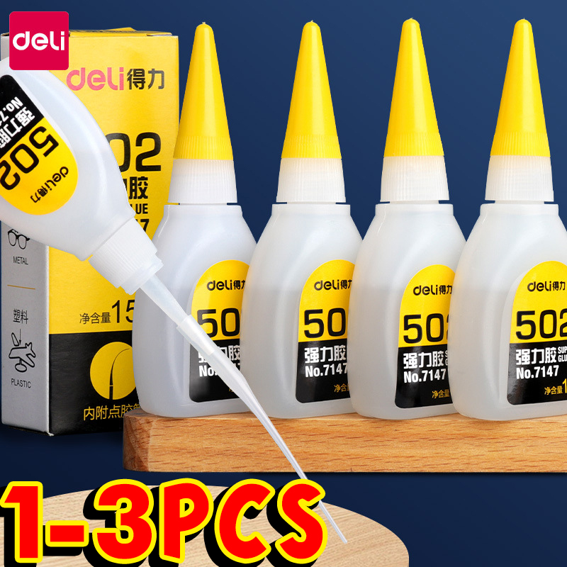 1–3 Stück Deli 502 Superkleber – Woodworking Quick Glue Bewertung und Preis
