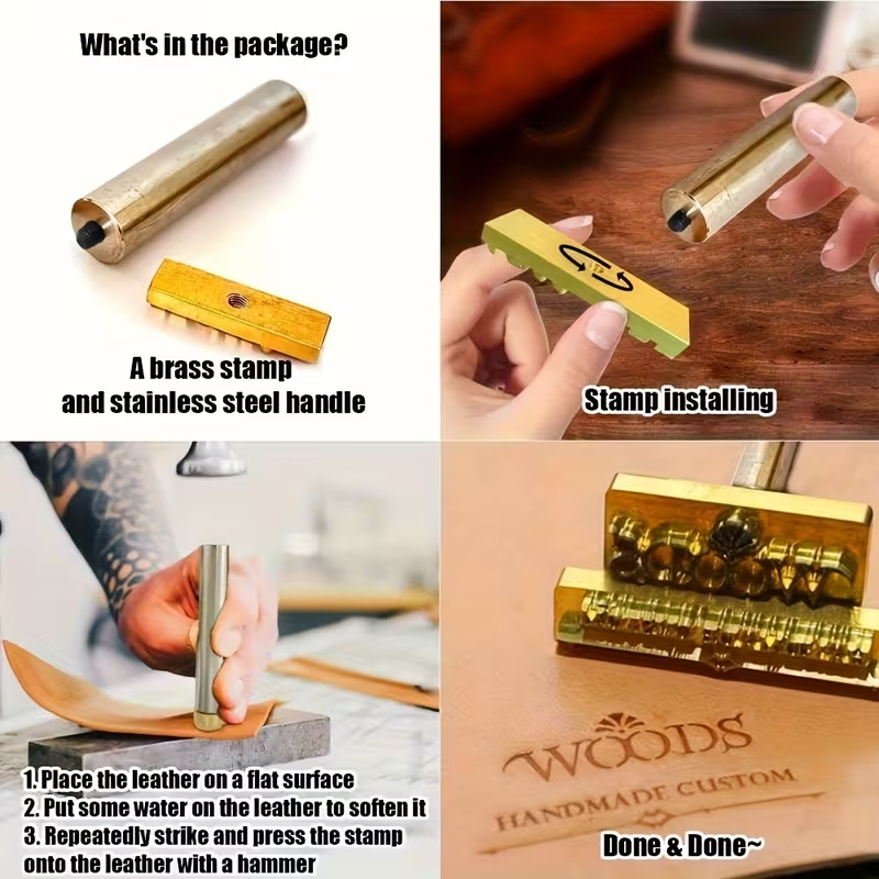M8 Personalisierter Brandstemp – Woodworking Logo Design Bewertung und Preis
