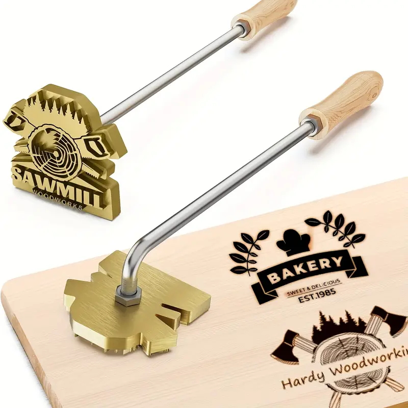 M8 Personalisierter Brandstemp – Woodworking Logo Design Bewertung und Preis