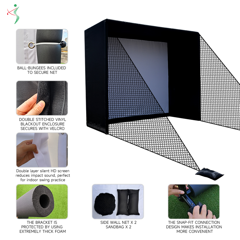 Golf-Simulator-Gehäusennetze 1 – Woodworking Simulator Bewertung und Preis